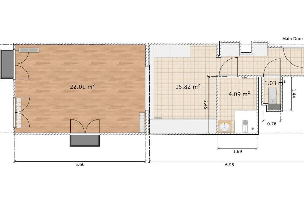 Midtown Gleaming Apartment Βουδαπέστη